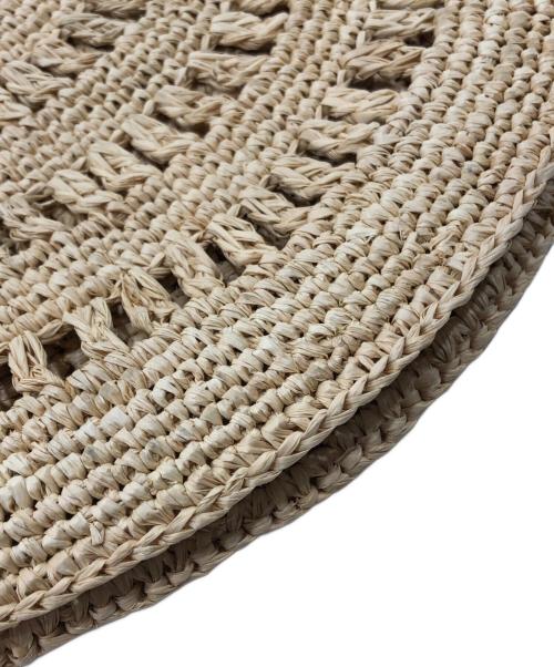 MAISON N.H PARIS（メゾン・エヌ・アッシュ・パリ）MAISON N.H PARIS (メゾン・エヌ・アッシュ・パリ) CERCLE GRAND バッグ ベージュの古着・服飾アイテム