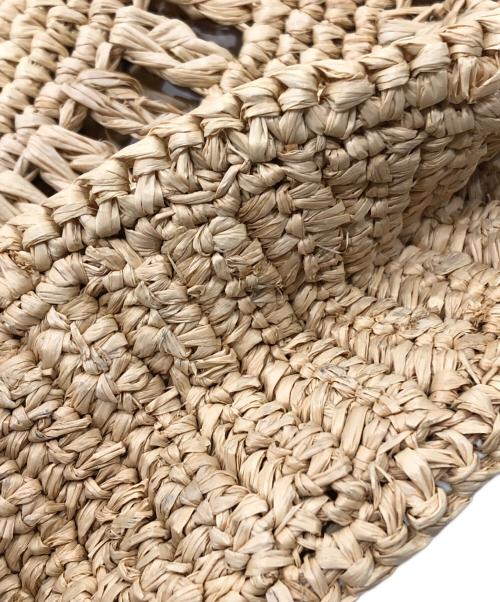 MAISON N.H PARIS（メゾン・エヌ・アッシュ・パリ）MAISON N.H PARIS (メゾン・エヌ・アッシュ・パリ) CERCLE GRAND バッグ ベージュの古着・服飾アイテム