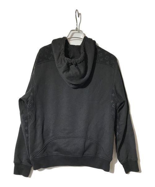 LOUIS VUITTON（ルイ ヴィトン）LOUIS VUITTON (ルイ ヴィトン) サークルカットモノグラムパーカー ブラック サイズ:Sの古着・服飾アイテム