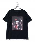 GOD SELECTION XXXゴッドセレクショントリプルエックス）の古着「プリントTシャツ」｜ブラック