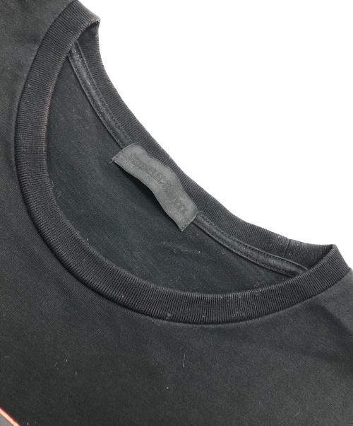 GOD SELECTION XXX（ゴッドセレクショントリプルエックス）GOD SELECTION XXX (ゴッドセレクショントリプルエックス) プリントTシャツ ブラック サイズ:Lの古着・服飾アイテム