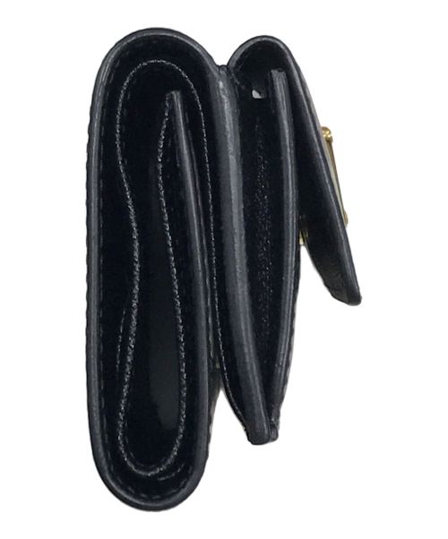PRADA（プラダ）PRADA (プラダ) リップスティック柄三つ折り財布 ブラックの古着・服飾アイテム