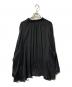 Plage (プラージュ) サテン楊柳ブラウス ブラック サイズ:FREE：3000円