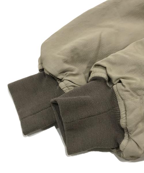 SCENTOF（セントオブ）SCENTOF (セントオブ) レーヨンコットン MA-1 ベージュ サイズ:FREEの古着・服飾アイテム