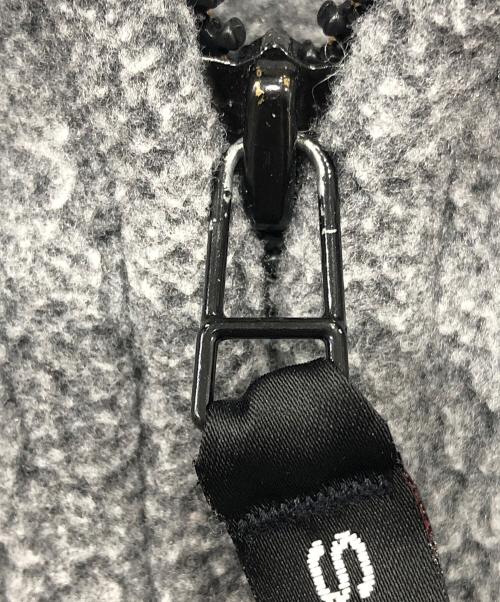 CHAPS RALPH LAUREN（チャップス ラルフローレン）CHAPS RALPH LAUREN (チャップス ラルフローレン) フリースジャケット ライトグレー サイズ:Mの古着・服飾アイテム