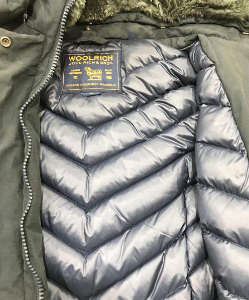 WOOLRICH（ウールリッチ）WOOLRICH (ウールリッチ) ダウンコート/60/40 RAMAR CLOTH ネイビー サイズ:XSの古着・服飾アイテム