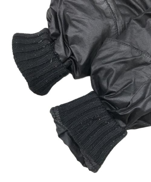 MAX&Co.（マックスアンドコー）MAX&Co. (マックスアンドコー) 中綿ロングコート ブラック サイズ:40の古着・服飾アイテム