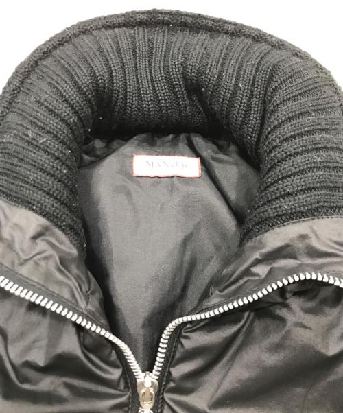 MAX&Co.（マックスアンドコー）MAX&Co. (マックスアンドコー) 中綿ロングコート ブラック サイズ:40の古着・服飾アイテム