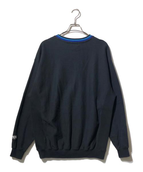 X-LARGE（エクストララージ）X-LARGE (エクストララージ) GRAFFITI CREWNECK SWEAT（グラフィティ　クルーネック　スウェット） ブラック サイズ:Lの古着・服飾アイテム