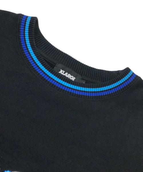 X-LARGE（エクストララージ）X-LARGE (エクストララージ) GRAFFITI CREWNECK SWEAT（グラフィティ　クルーネック　スウェット） ブラック サイズ:Lの古着・服飾アイテム
