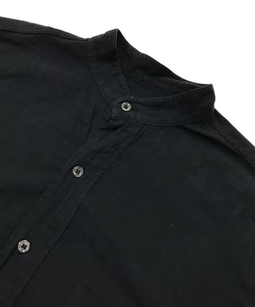 COMOLI（コモリ）COMOLI (コモリ) ベタシャン プルオーバーシャツ ブラック サイズ:1の古着・服飾アイテム