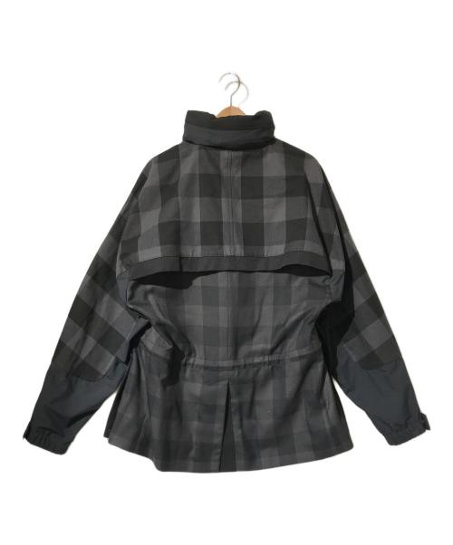 sacai（サカイ）sacai (サカイ) Buffalo Check Blouson ブラック サイズ:3の古着・服飾アイテム