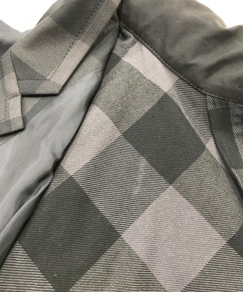 sacai（サカイ）sacai (サカイ) Buffalo Check Blouson ブラック サイズ:3の古着・服飾アイテム