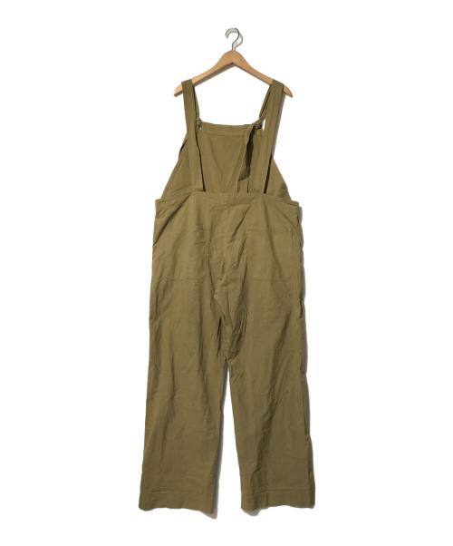 Veritecoeur（ヴェリテクール）Veritecoeur (ヴェリテクール) コットンオーバーオール オリーブ サイズ:Fの古着・服飾アイテム