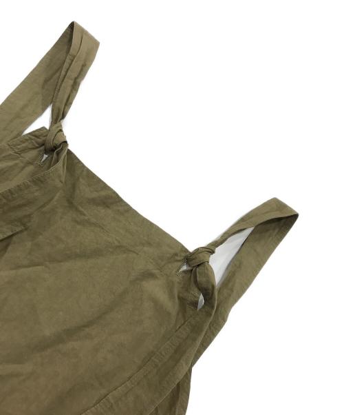 Veritecoeur（ヴェリテクール）Veritecoeur (ヴェリテクール) コットンオーバーオール オリーブ サイズ:Fの古着・服飾アイテム