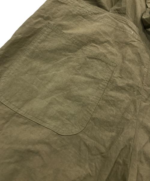 Veritecoeur（ヴェリテクール）Veritecoeur (ヴェリテクール) コットンオーバーオール オリーブ サイズ:Fの古着・服飾アイテム