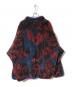 HUF (ハフ) SATIVA FLORAL F/Z SHERPA レッド×ネイビー サイズ:XXL：6000円