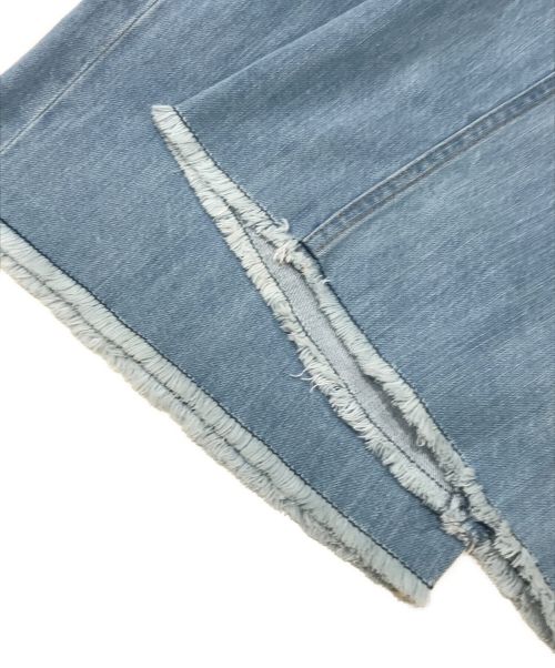 STUMBLY（スタンブリ―）STUMBLY (スタンブリ―) ハイウエストワイドパンツ インディゴ サイズ:36の古着・服飾アイテム