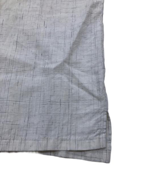 evam eva（エヴァムエヴァ）evam eva (エヴァムエヴァ) linen pattern pullover antique アイボリー サイズ:Mの古着・服飾アイテム