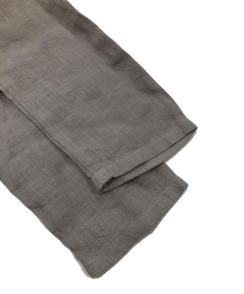 evam eva（エヴァムエヴァ）evam eva (エヴァムエヴァ) LINEN ROBE [SUMI] ベージュ サイズ:表記なしの古着・服飾アイテム