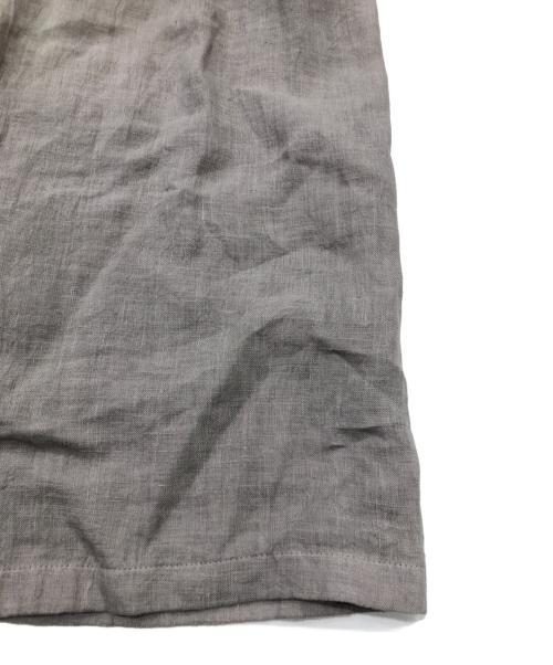 evam eva（エヴァムエヴァ）evam eva (エヴァムエヴァ) LINEN ROBE [SUMI] ベージュ サイズ:表記なしの古着・服飾アイテム