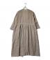 evam eva (エヴァムエヴァ) LINEN ROBE [SUMI] ベージュ サイズ:表記なし：10000円