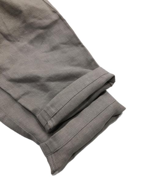 evam eva（エヴァムエヴァ）evam eva (エヴァムエヴァ) raising linen easy tuck pants ベージュ サイズ:1の古着・服飾アイテム