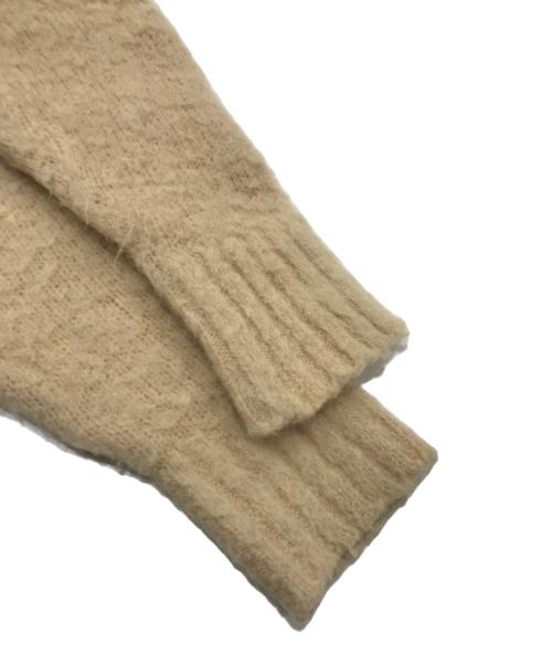 AMI Alexandre Mattiussi（アミアレクサンドルマテュッシ）AMI Alexandre Mattiussi (アミアレクサンドルマテュッシ) ヘアリーライトポロ メンズ アクアマリン ベージュ サイズ:Sの古着・服飾アイテム