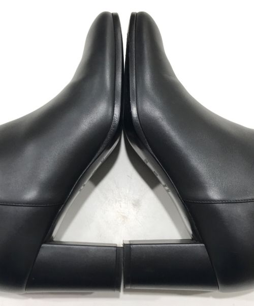 HERMES（エルメス）HERMES (エルメス) ケリー ショート レザー ブーツ ブラック サイズ:SIZE 38 1/2の古着・服飾アイテム