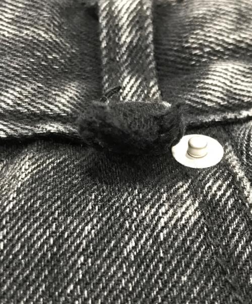 ADRER（アドラー）ADRER (アドラー) Role up vintage denim ブラック サイズ:Mの古着・服飾アイテム