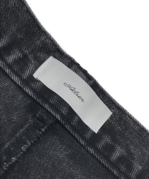 ADRER（アドラー）ADRER (アドラー) Role up vintage denim ブラック サイズ:Mの古着・服飾アイテム