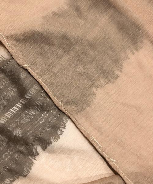 AMIRI（アミリ）AMIRI (アミリ) シースルーカットソーワンピース ブラウン サイズ:不明の古着・服飾アイテム