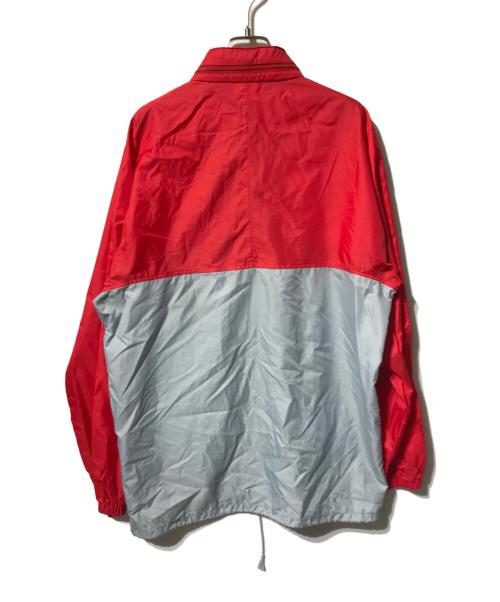 HONDA（ホンダ）HONDA (ホンダ) ナイロンジャケット/ラグランジャケット グレー×レッド サイズ:Lの古着・服飾アイテム