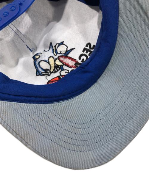 SEGA（セガ）SEGA (セガ) ソニックキャップ ブルーの古着・服飾アイテム