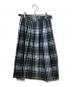 O'NEIL OF DUBLIN (オニールオブダブリン) ウールブレンドチェックラップスカート グリーン サイズ:36：5000円