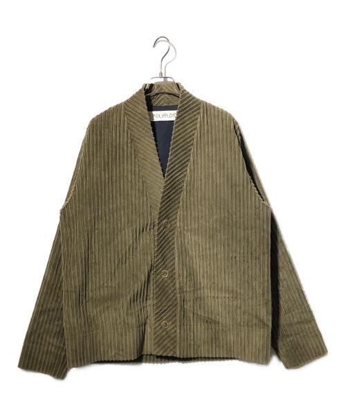 POLYPLOID（ポリプロイド）POLYPLOID (ポリプロイド) エルボーパッチコーデュロイジャケット オリーブ サイズ:2の古着・服飾アイテム