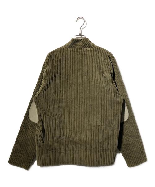 POLYPLOID（ポリプロイド）POLYPLOID (ポリプロイド) エルボーパッチコーデュロイジャケット オリーブ サイズ:2の古着・服飾アイテム