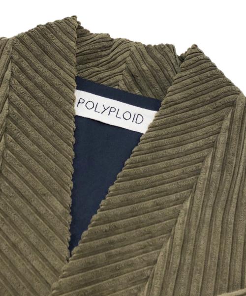 POLYPLOID（ポリプロイド）POLYPLOID (ポリプロイド) エルボーパッチコーデュロイジャケット オリーブ サイズ:2の古着・服飾アイテム