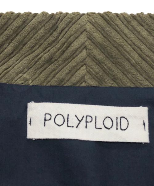 POLYPLOID（ポリプロイド）POLYPLOID (ポリプロイド) エルボーパッチコーデュロイジャケット オリーブ サイズ:2の古着・服飾アイテム