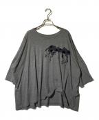 Y'sワイズ）の古着「プリントTシャツ」｜グレー