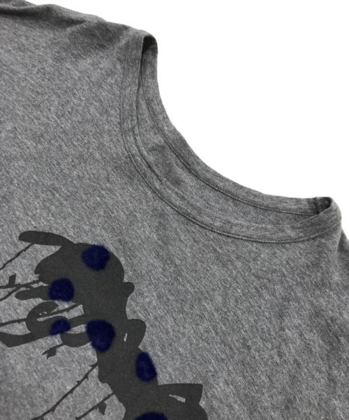 Y's（ワイズ）Y's (ワイズ) プリントTシャツ グレー サイズ:2の古着・服飾アイテム