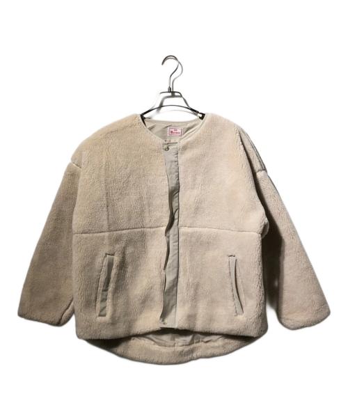 maomade（マオメイド）maomade (マオメイド) BOAショート丈ジャケット アイボリー サイズ:Fの古着・服飾アイテム