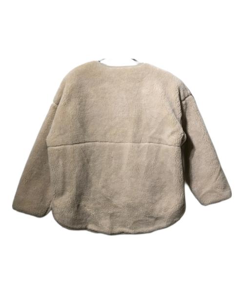 maomade（マオメイド）maomade (マオメイド) BOAショート丈ジャケット アイボリー サイズ:Fの古着・服飾アイテム