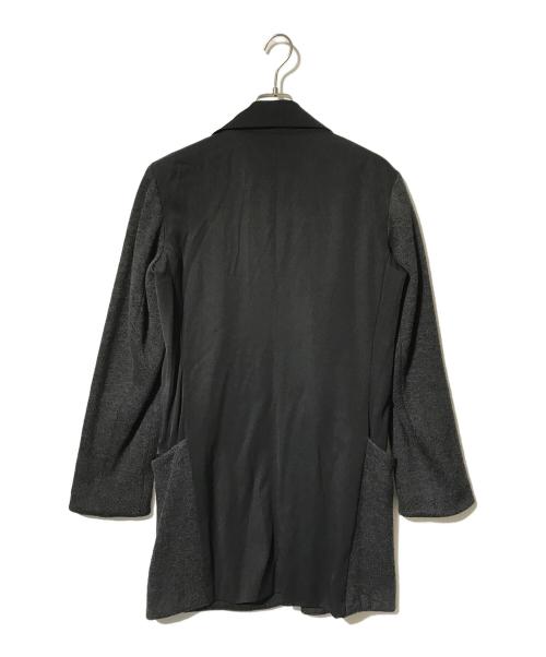 Yohji Yamamoto FEMME（ヨウジヤマモトファム）Yohji Yamamoto FEMME (ヨウジヤマモトファム) 96AW ニット切替デザインジャケット ブラック サイズ:Mの古着・服飾アイテム