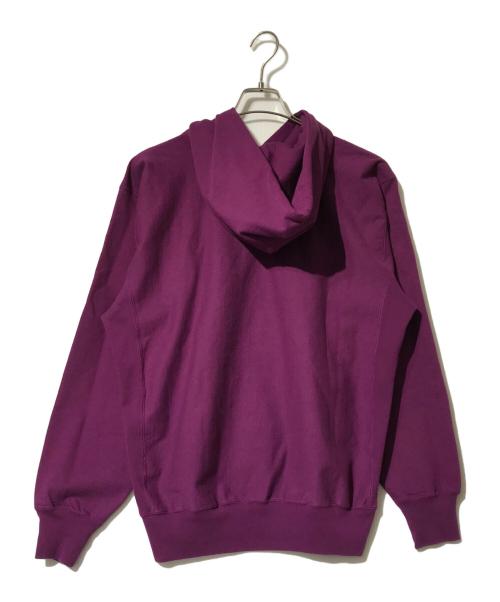 AURALEE（オーラリー）AURALEE (オーラリー) SUPER MILLED SWEAT P/O PARKA パープル サイズ:4の古着・服飾アイテム
