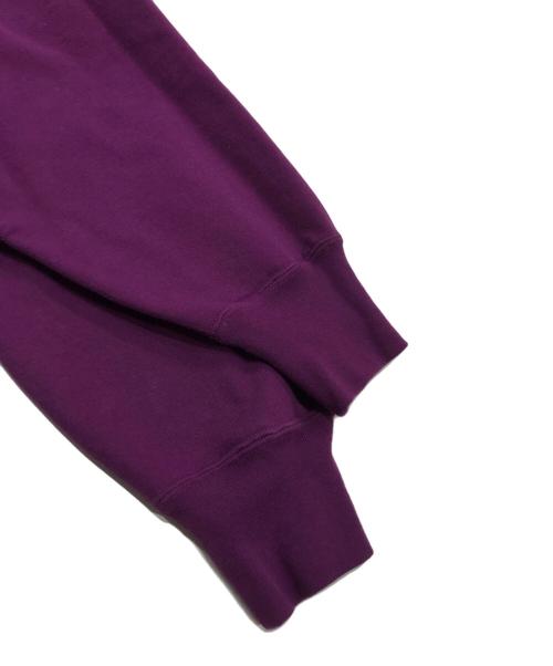 AURALEE（オーラリー）AURALEE (オーラリー) SUPER MILLED SWEAT P/O PARKA パープル サイズ:4の古着・服飾アイテム