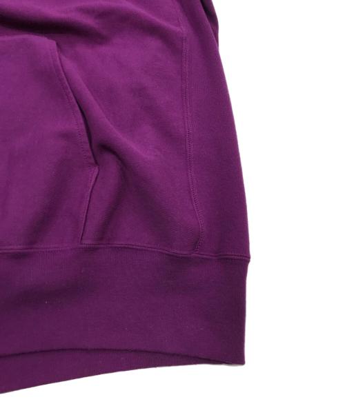 AURALEE（オーラリー）AURALEE (オーラリー) SUPER MILLED SWEAT P/O PARKA パープル サイズ:4の古着・服飾アイテム
