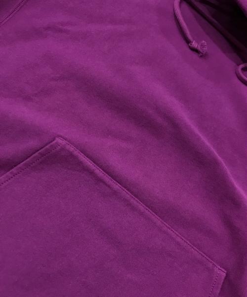 AURALEE（オーラリー）AURALEE (オーラリー) SUPER MILLED SWEAT P/O PARKA パープル サイズ:4の古着・服飾アイテム