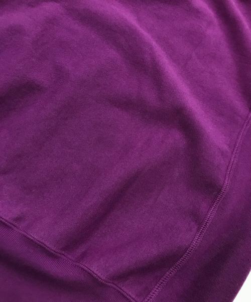 AURALEE（オーラリー）AURALEE (オーラリー) SUPER MILLED SWEAT P/O PARKA パープル サイズ:4の古着・服飾アイテム