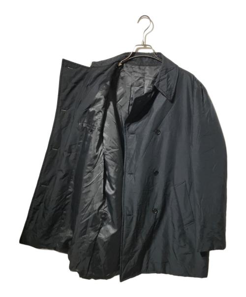 A.A.R（アール）A.A.R (アール) シルク中綿ショートコート ブラック サイズ:Lの古着・服飾アイテム